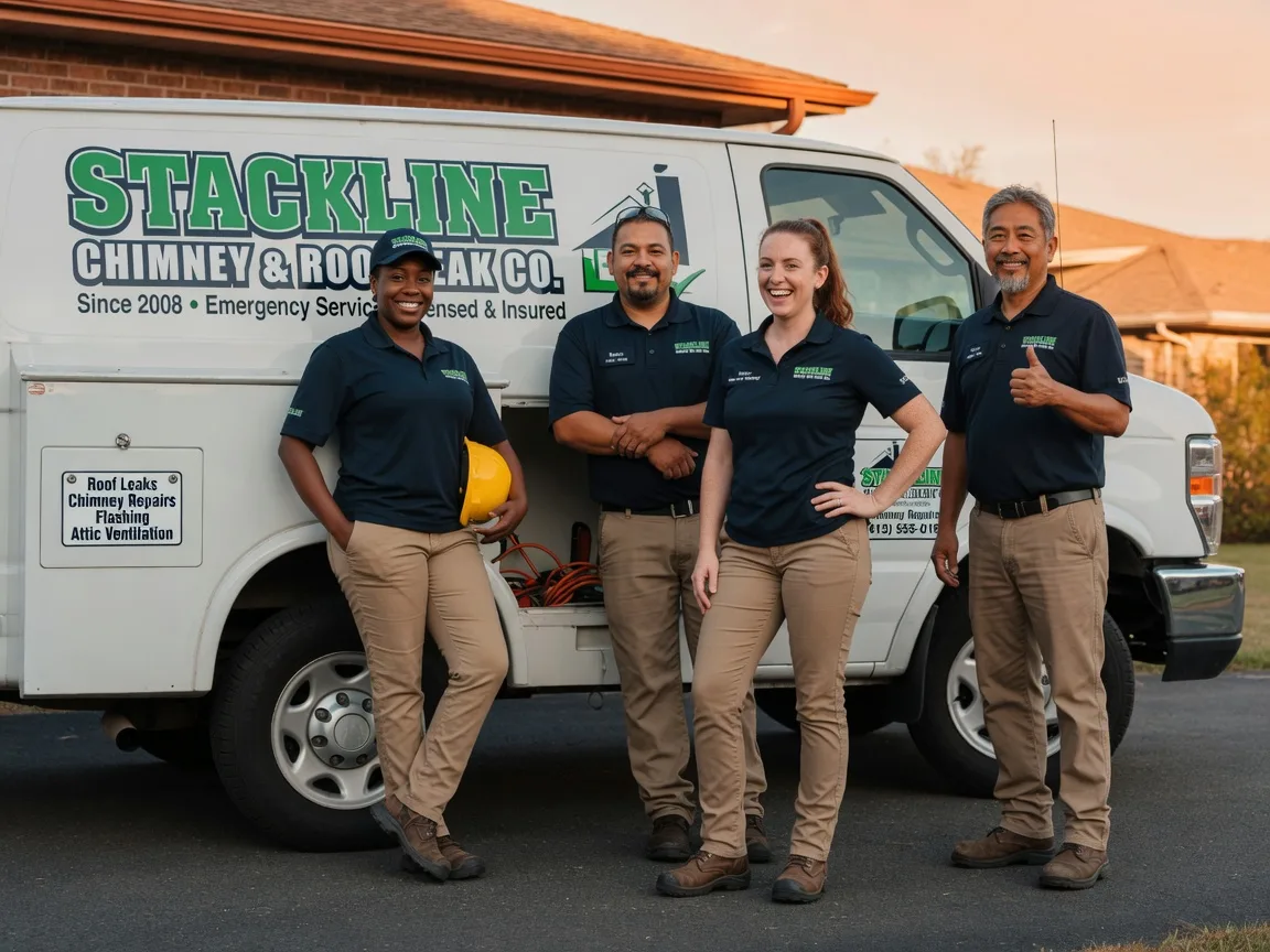 Chimney flashing repair company in Highland, KS